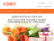 Tablet Screenshot of coen.pl